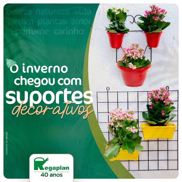 Inverno chegou com suportes decorativos