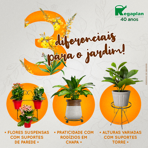 3 diferenciais para o jardim!