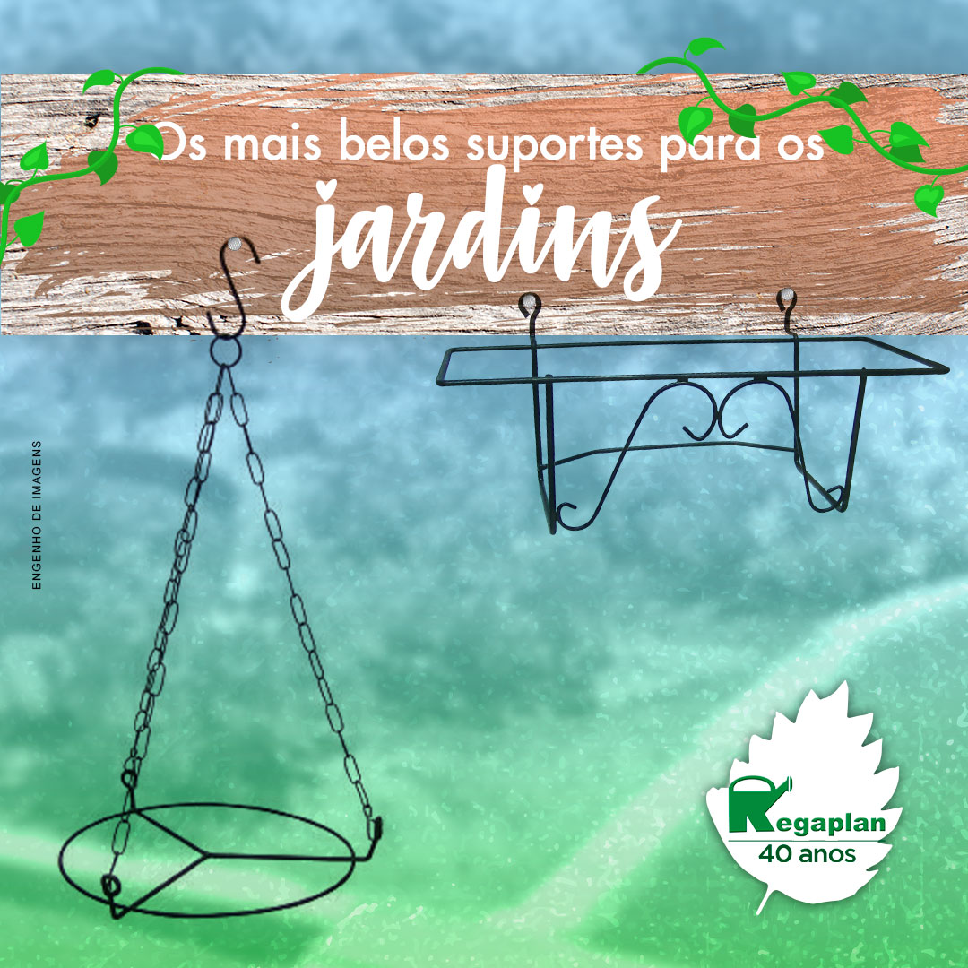 Os mais belos suportes para os jardins