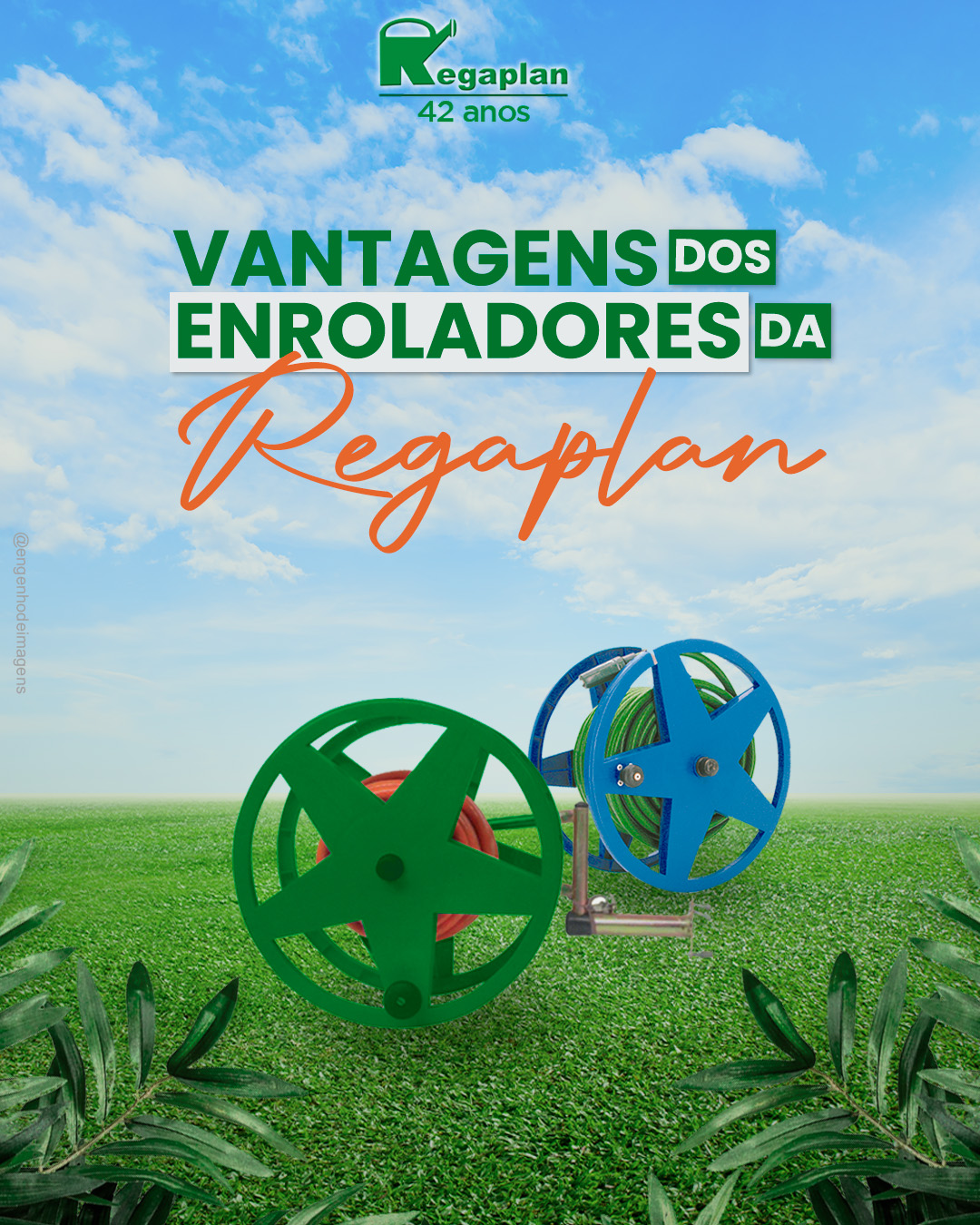 Apresentamos a vocês os enroladores da Regaplan!