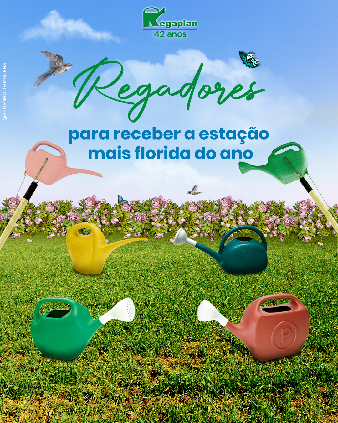 Prepare-se para a estação mais florida do ano com nossos regadores especiais!