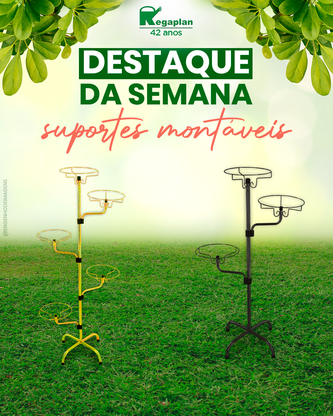 Conheça nossos suportes montáveis!