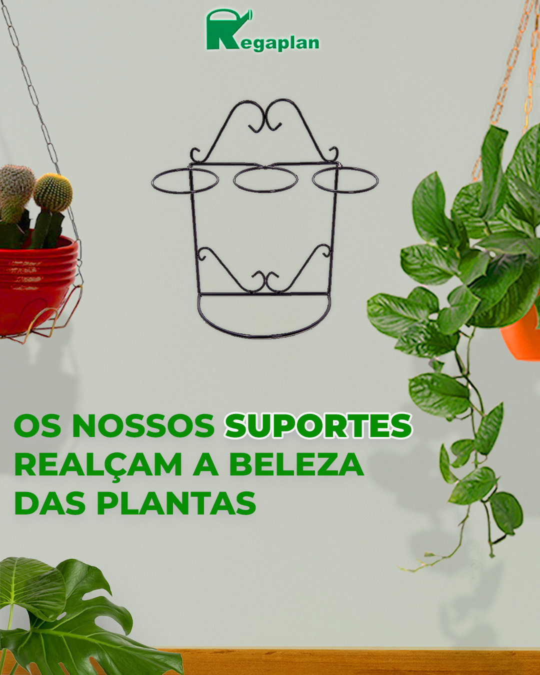 O toque que transforma qualquer jardim!