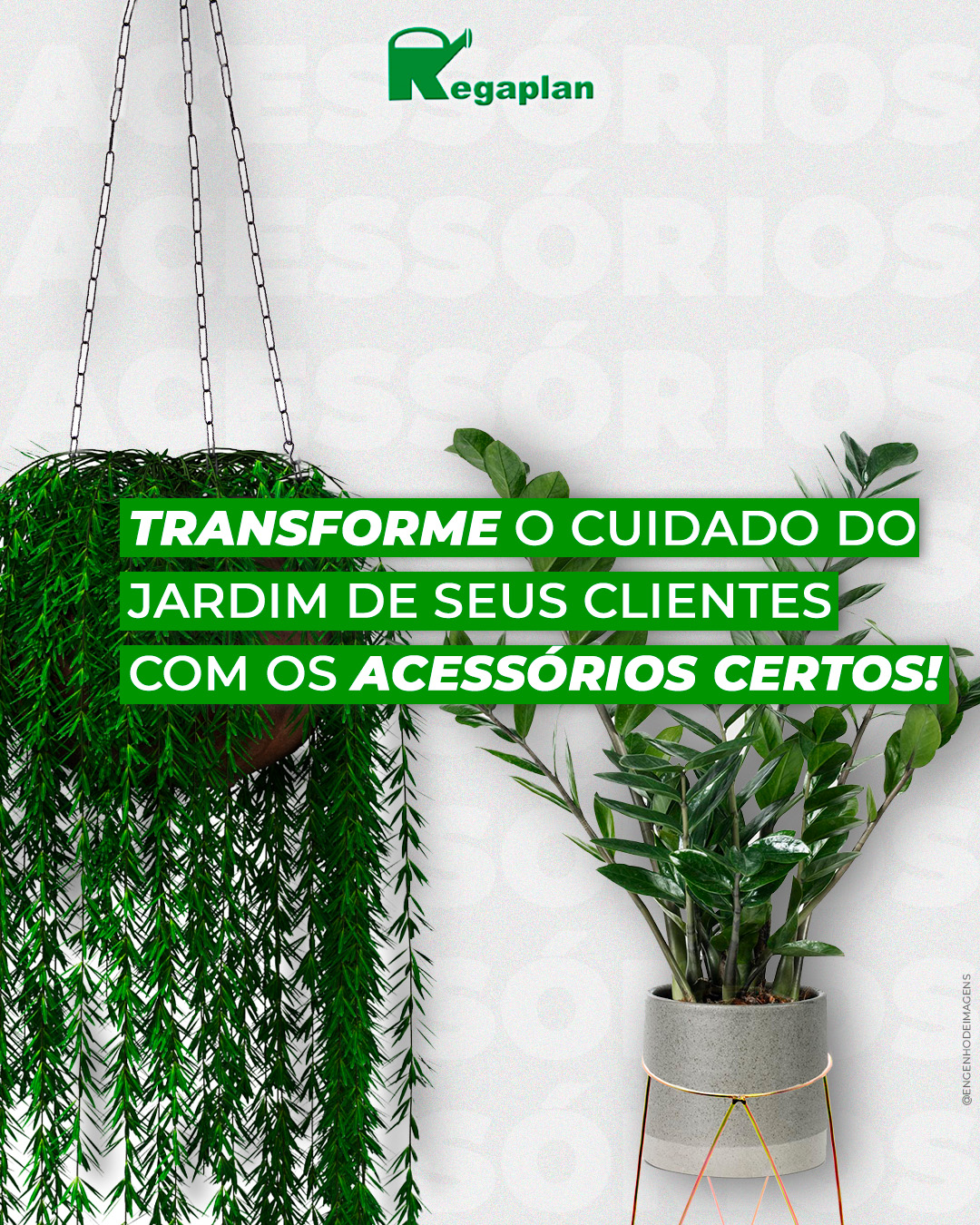 Realce o encanto dos jardins com os acessórios ideais!