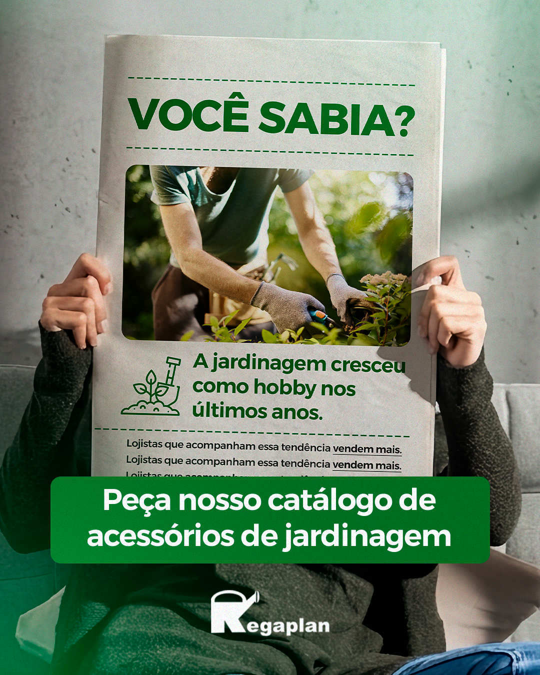 A jardinagem deixou de ser só um passatempo e virou tendência de consumo. 