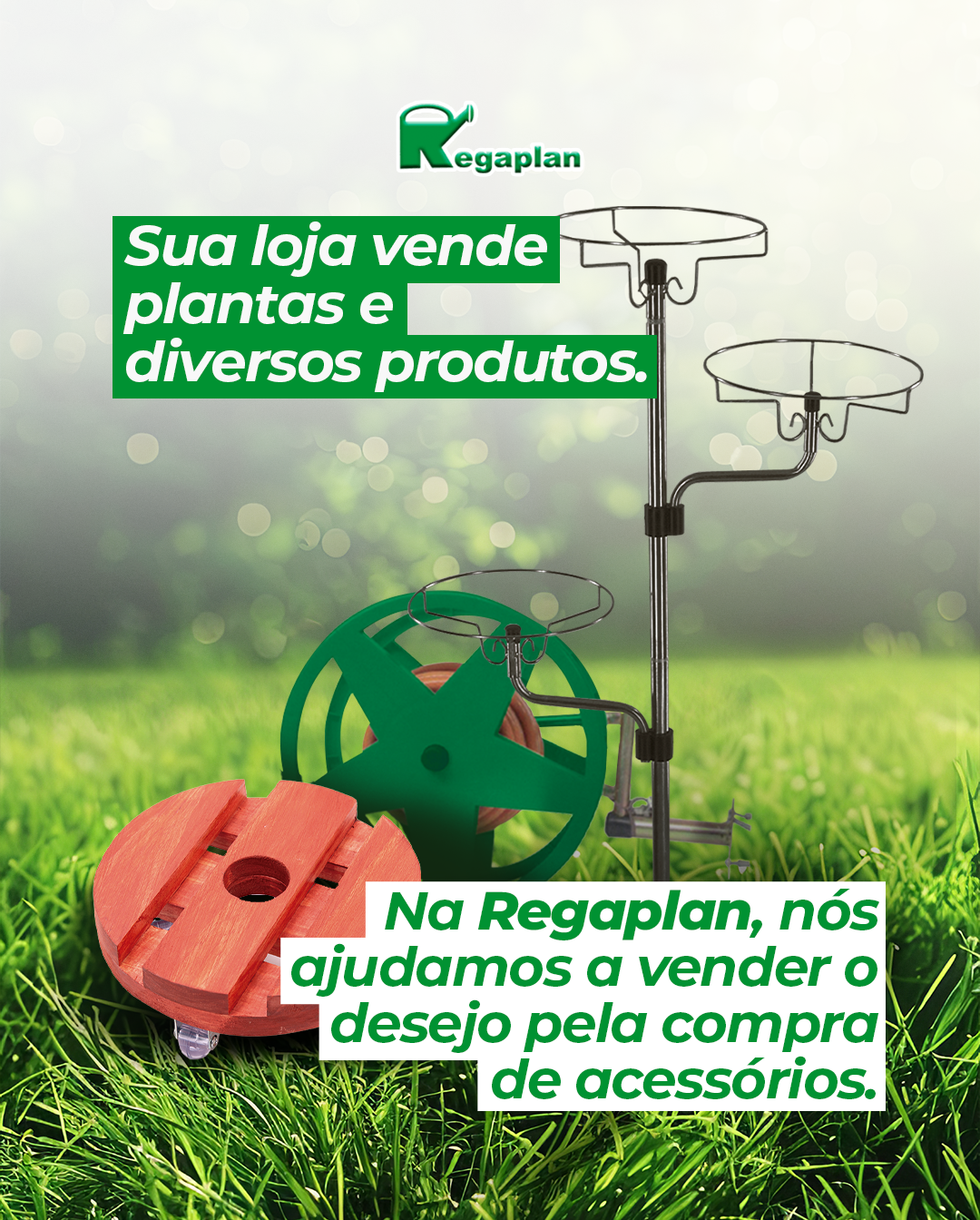 A venda não precisa terminar na escolha da planta. 
